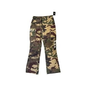 Camouflage Cargo Pants with Utility Pockets